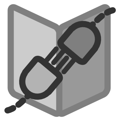 Download free grey book plug electric electricity icon